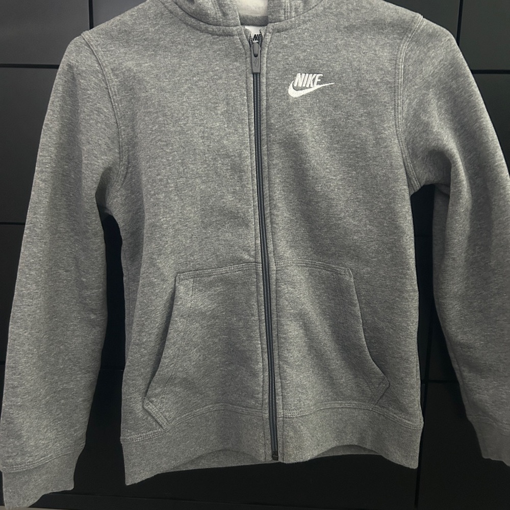 Nike Kids Charcoal Gray Hoodie